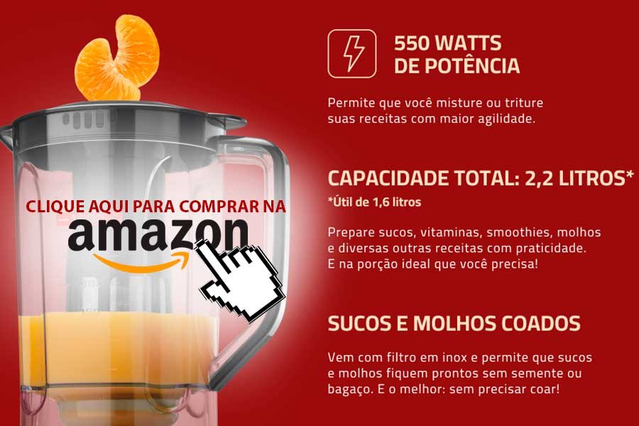 Liquidificador Mondial 550w